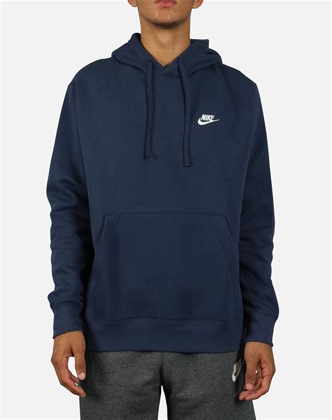 nike hoody herren blau|Mens Blue Hoodies & Pullovers .